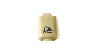 View Child Restraint Anchor Plate Cap. Package Tray Trim Cap (IVORY). Full-Sized Product Image 1 of 2